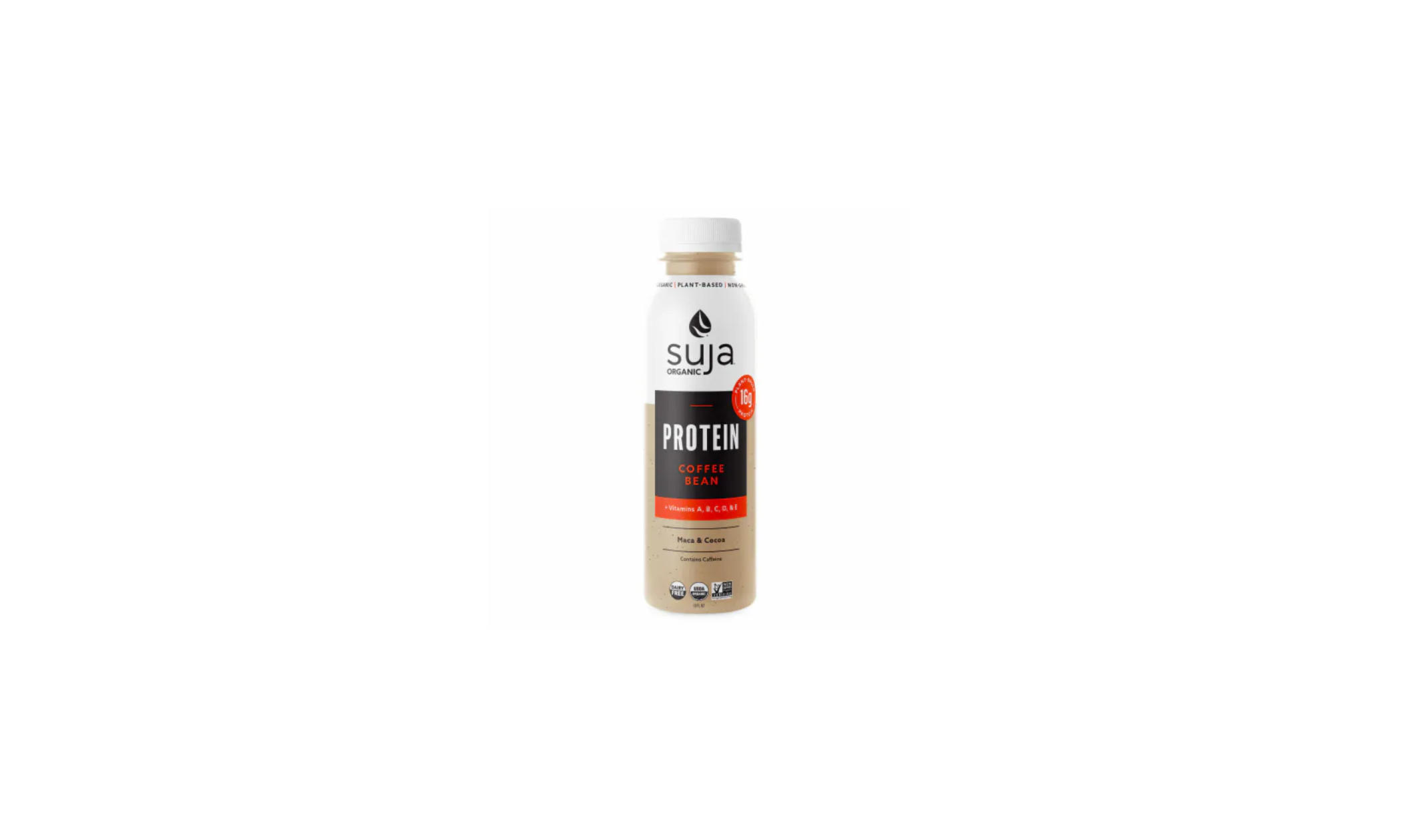 Image of a bottle of Suja protein shake
