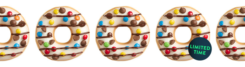 Candy Double Feature Doughnut from Krisy Kreme