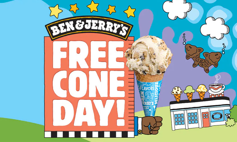 Graphic for Ben and Jerry's Free Cone Day