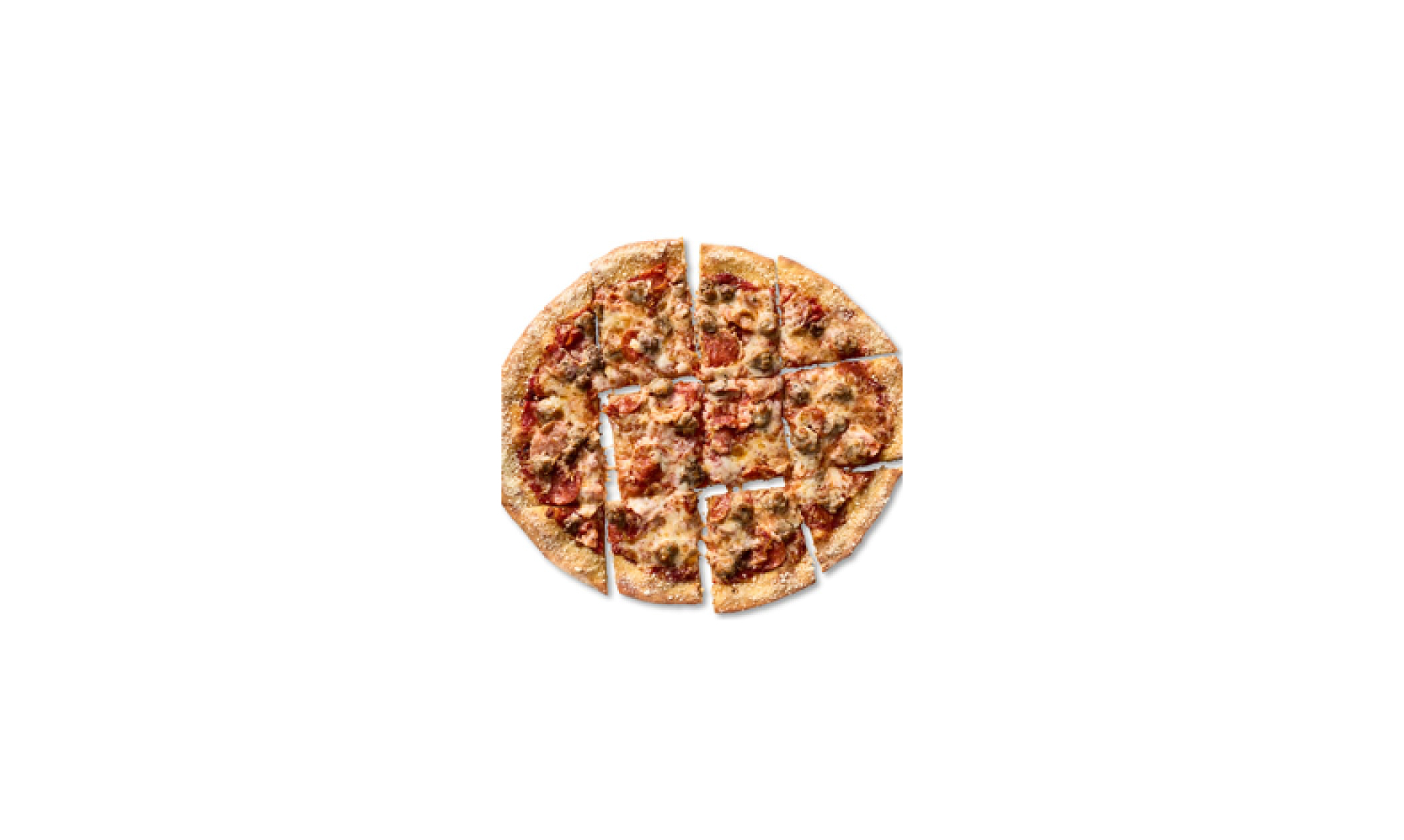 Image of a Papa Gino's pizza