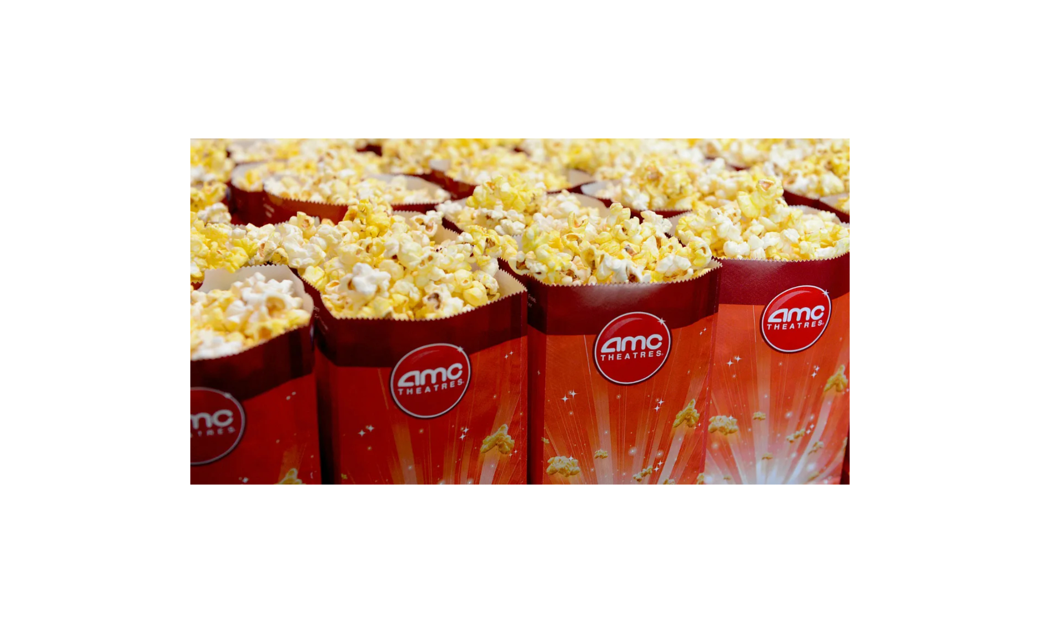 Image of bags of AMC popcorn