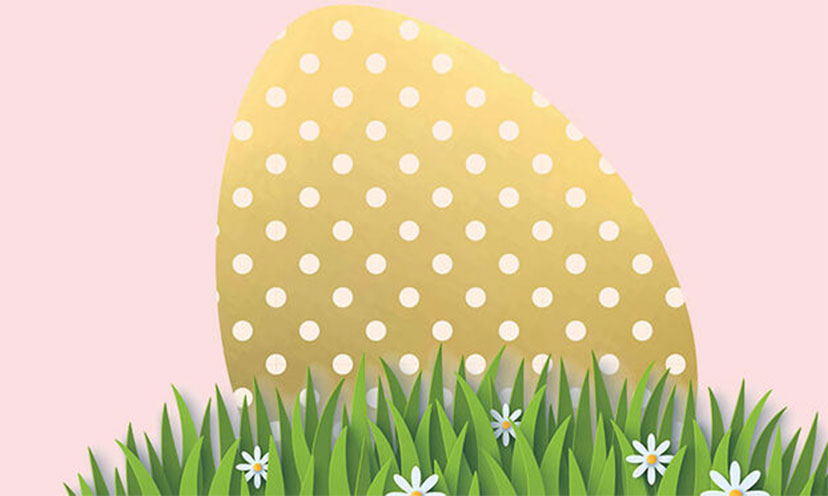 Golden egg icon from World Market scavenger hunt