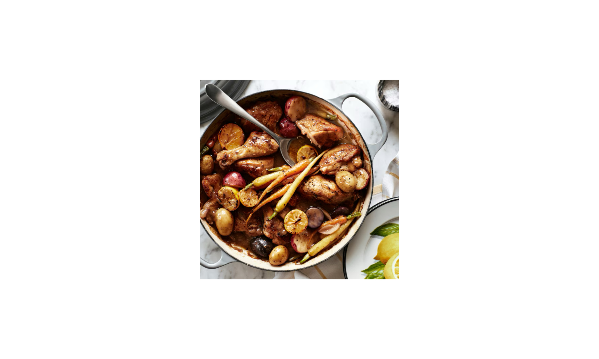 Image of the Meyer Lemon Chicken dish for the cooking class