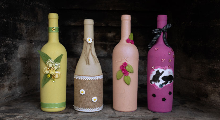 WineBottles Painted