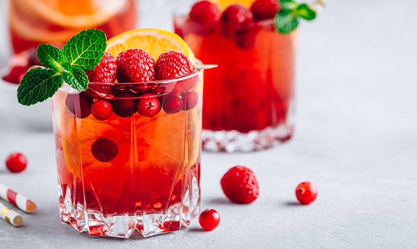 Cran-Rose Mocktail