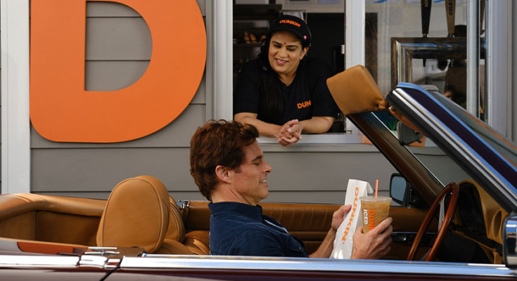 James Marsden appears in new Dunkin' commercial
