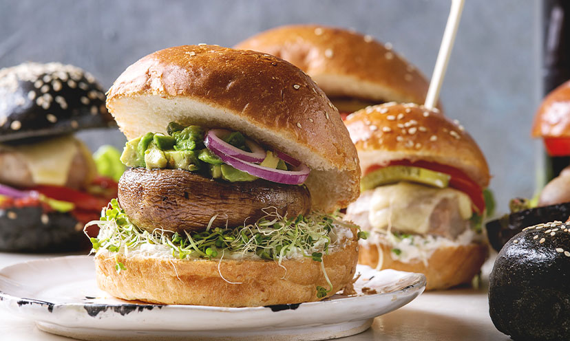 Grilled Portobello Mushroom Burgers