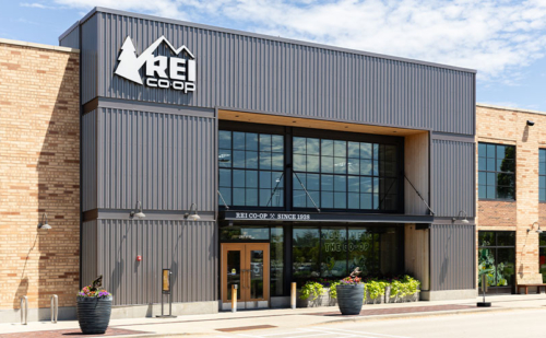 An REI Co-Op location exterior