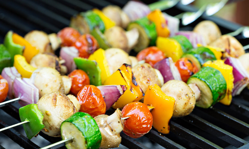 Grilled Veggie Kabobs