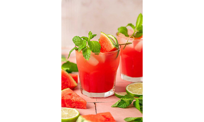 Watermelon Mint Mojitos