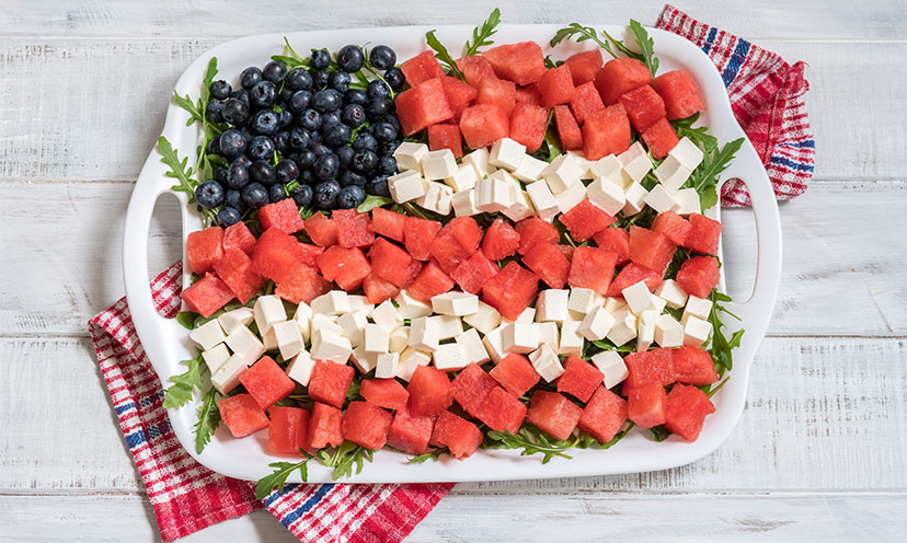 Memorial Day fruit plate