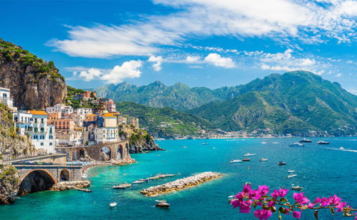 Amalfi Coast in Italy