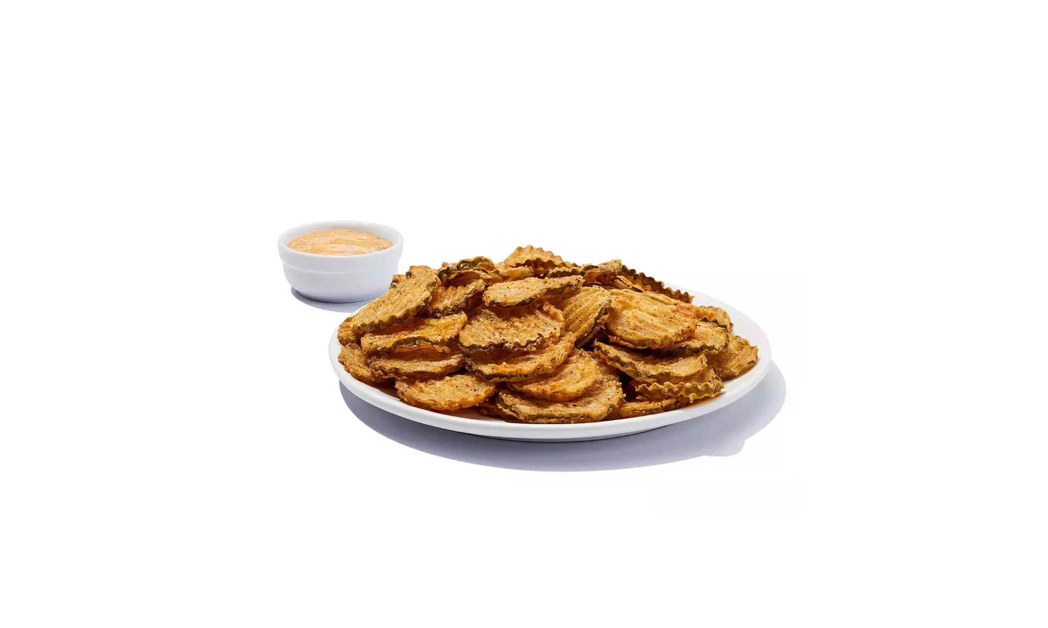 Image of a plate of Fried Pickles from Hooters