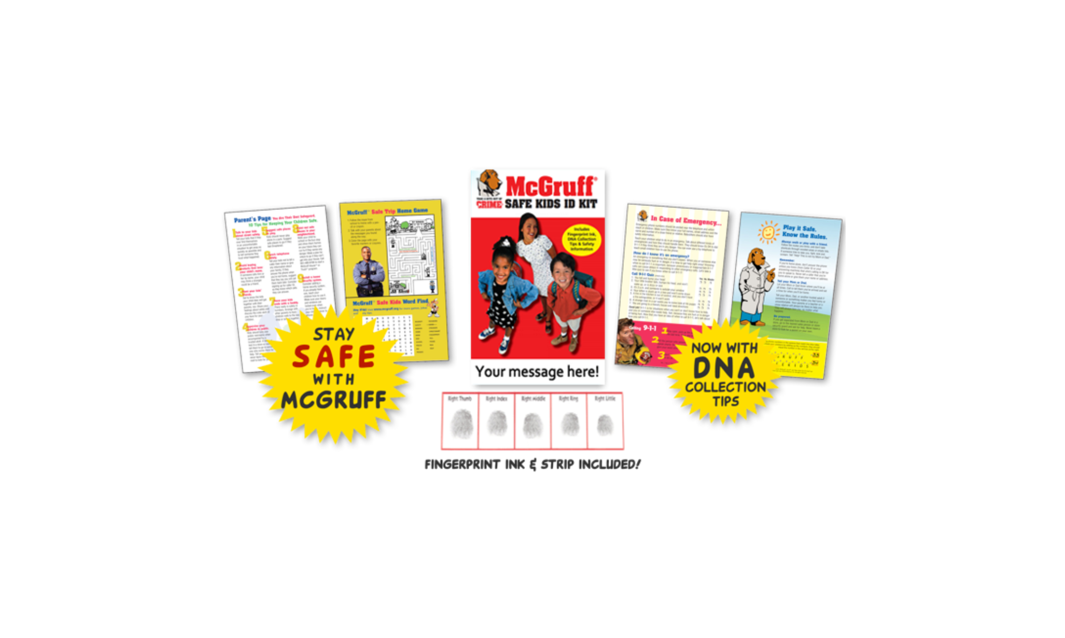 Image of the McGruff Safe Kids ID Kit