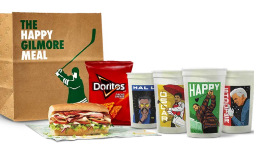 Happy Gilmore Subway Meal