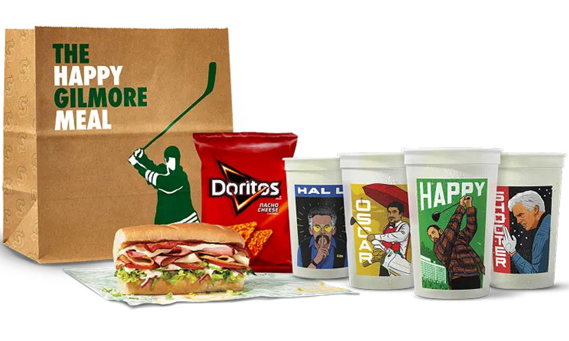 Happy Gilmore Subway Meal