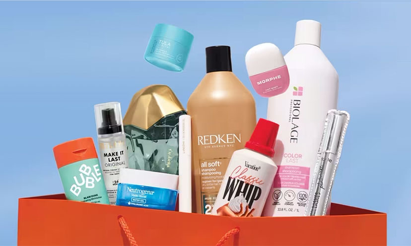 A bag of beauty products from Ulta