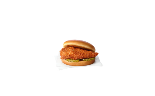 Image of a Chick-fil-A spicy sandwich