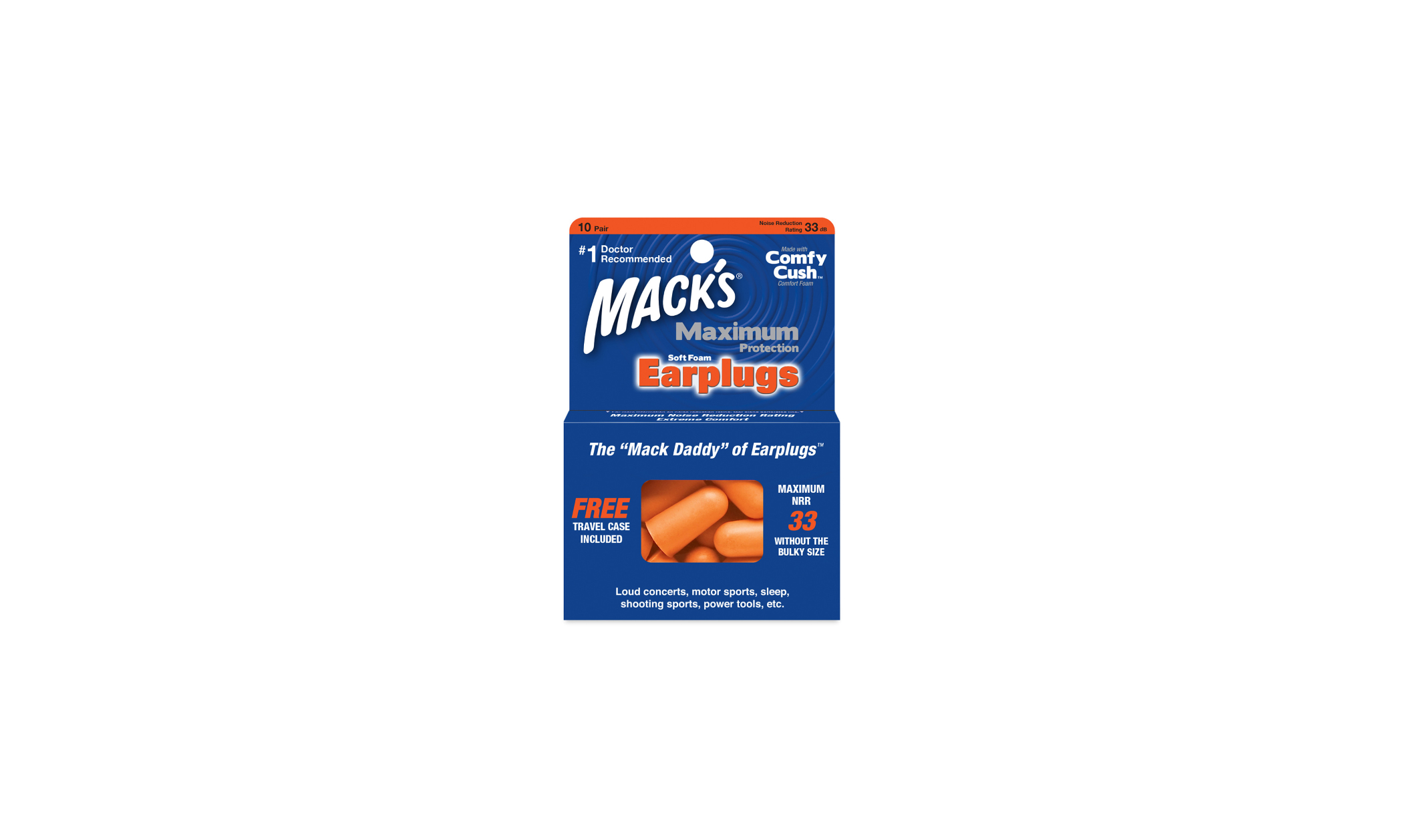 Image of Ear Plugs from Mack’s