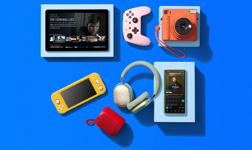 Picture of tech items on sale for Prime Day