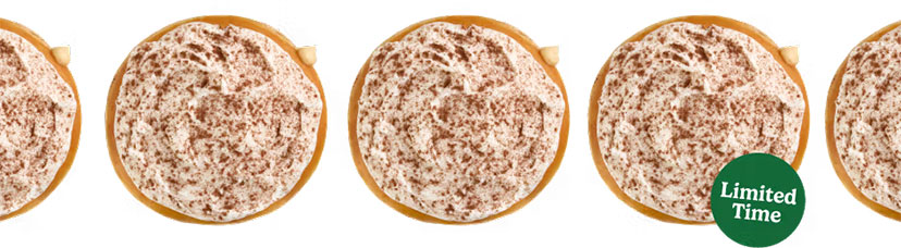 Tiramisu Inspired Doughnut