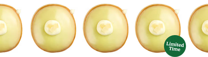 Limone Delight Doughnut