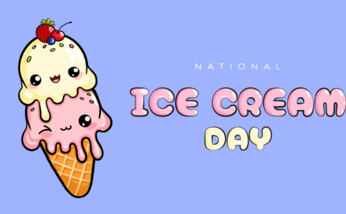 National Ice Cream Day graphic